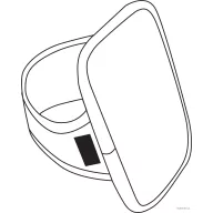 Suport de telefon pentru brat, neopren, mar verde