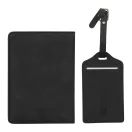 Set de calatorie, Everestus, 2601E12725, 15.1x10.8x1.3 / 19.5x7x0.3 cm, Poliuretan, Gri