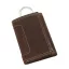 Portofel pentru chei, inchidere cu capse, Everestus, WS01, piele, maro, 129x70x22 mm