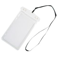   Husa de telefon DIVER, splash-proof, plastic, pvc, phthalate free, alb, transparent