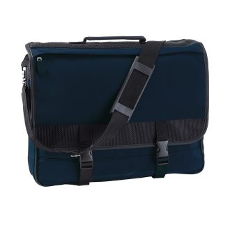   Geanta documente, albastru si negru, Everestus, GD04AI, poliester