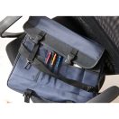 Geanta documente, albastru si negru, Everestus, GD04AI, poliester