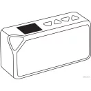 Cuboid Boxa cu bluetooth, rosu