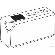 Cuboid Boxa cu bluetooth, rosu