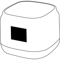   Boxa portabila wireless, Everestus, 42FEB231534, 7.5x7.5x6 cm, Plastic, Metal, Negru