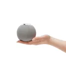 Boxa portabila, 800 mAh, 5 W, Everestus, 2601E12518, Ø9.6x8.2 cm, Plastic, Alb