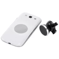   Suport telefon auto magnetic, Everestus, STT054, plastic, metal, negru, argintiu