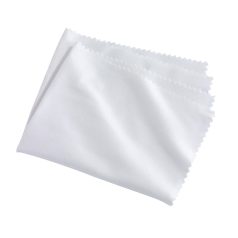   Laveta din microfibra pentru curatat ochelari, Everestus, OSSG015, poliester, acril, alb