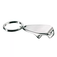   Breloc cu desfacator de sticle, aliaj de zinc, otel, Everestus, DSE19, argintiu
