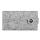 Set de manichiura 6 piese, 2509E14372, Everestus, 11x6x1.8 cm, Otel, Poliester, Gri