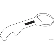   Breloc cu desfacator de sticle, Everestus, 2603E15341, albastru