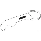 Breloc cu desfacator de sticle, Everestus, 2603E15344, rosu