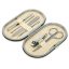 Set 6 piese manichiura in etui oval, Everestus, 20IAN1419, Bej, Otel, PVC