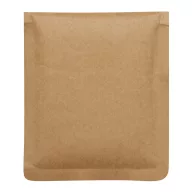   Scrumiera de buzunar, Everestus, 2601E12723, 8.6x7.5x1.2 cm, Hartie, Aluminiu, Maro