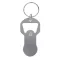 Breloc cu jeton, Everestus, 2610E18108, 8.8x3.1x0.2 cm, Aluminiu, Otel, Argintiu