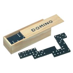 Domino Joc, lemn, negru