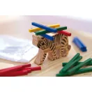 Tiger Joc de rabdare, bej