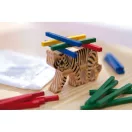 Tiger Joc de rabdare, bej
