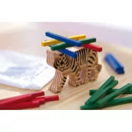 Tiger Joc de rabdare, bej