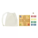 Joc Ludo, 2502E15643, Everestus, 12 x 12 x 1.1 cm, Bambus, Maro