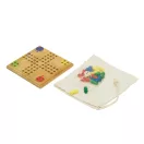 Joc Ludo, 2502E15643, Everestus, 12 x 12 x 1.1 cm, Bambus, Maro