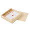 Set 54 carti de joc, Everestus, 2601E12727, 10x9.3x2.6 cm, Lemn, Hartie, Maro