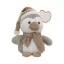 Pinguin de Plus, inaltime 19 cm, Kidonero, Colectia "Micul meu prieten", JPK049, poliester, gri