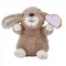 Iepure de plus, Everestus, 2610E18451, 14 cm, Poliester, Maro