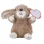 Iepure de plus, Everestus, 2610E18451, 14 cm, Poliester, Maro