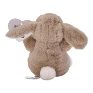   Iepure de plus, Everestus, 2610E18451, 14 cm, Poliester, Maro