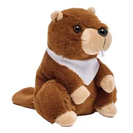  Castor de plus, Everestus, 2610E18446, 14 cm, Poliester, Maro