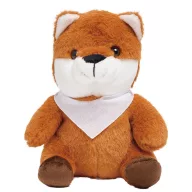 Vulpe de plus, Everestus, 2610E18450, 18 cm, Poliester, Maro