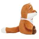 Vulpe de plus, Everestus, 2610E18450, 18 cm, Poliester, Maro