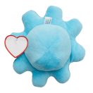 Caracatita de plus, 2410E23753, Everestus, ø19 x 13 cm, Poliester, Albastru