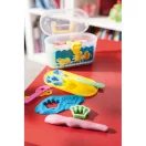 Set plastilina 16 bucati, Everestus, JJE13, plastic, multicolor