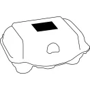 Creta colorata, Everestus, 42FEB230228, 15x10.5x6.5 cm, Creta, Hartie, Multicolor