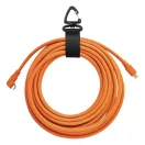 Curea cu velcro si catarama triunghiulara, Everestus, 2610E18157, 11x2.5x0.7 cm, Poliester, Plastic, Fier, Negru