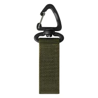   Curea cu velcro si catarama triunghiulara, Everestus, 2610E18158, 11x2.5x0.7 cm, Poliester, Plastic, Fier, Verde
