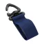 Curea cu velcro si catarama triunghiulara, Everestus, 2610E18159, 11x2.5x0.7 cm, Poliester, Plastic, Fier, Albastru