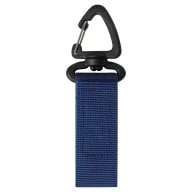   Curea cu velcro si catarama triunghiulara, Everestus, 2610E18159, 11x2.5x0.7 cm, Poliester, Plastic, Fier, Albastru