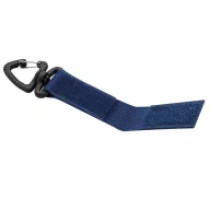   Curea cu velcro si catarama triunghiulara, Everestus, 2610E18159, 11x2.5x0.7 cm, Poliester, Plastic, Fier, Albastru
