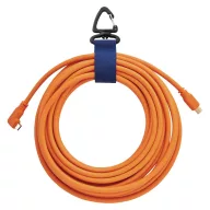   Curea cu velcro si catarama triunghiulara, Everestus, 2610E18159, 11x2.5x0.7 cm, Poliester, Plastic, Fier, Albastru