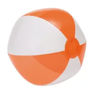   Minge de plaja gonflabila, transparenta, Everestus, EGB075, pvc, alb, transparent, portocaliu