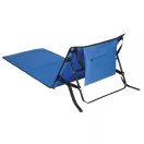 Saltea plaja pliabila, 21MAR2918, 150x48x50 / 50x50 cm, Everestus, Poliester, Otel, Albastru