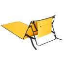 Saltea plaja pliabila, 21MAR2920, 150x48x50 / 50x50 cm, Everestus, Poliester, Otel, Galben