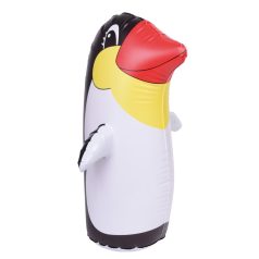   Pinguin gonflabil, Everestus, 42FEB230694, 65 cm, PVC, Alb, Negru