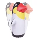 Pinguin gonflabil, Everestus, 42FEB230694, 65 cm, PVC, Alb, Negru