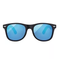   Ochelari de soare, UV400, Everestus, 2601E12593, Bambus, Plastic, Albastru