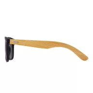   Ochelari de soare, UV400, Everestus, 2601E12593, Bambus, Plastic, Albastru