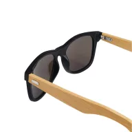   Ochelari de soare, UV400, Everestus, 2601E12593, Bambus, Plastic, Albastru